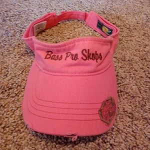 Bass Pro Shops pink visor